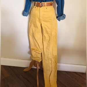Vintage Wrangler Silverlake Jeans in Mustard